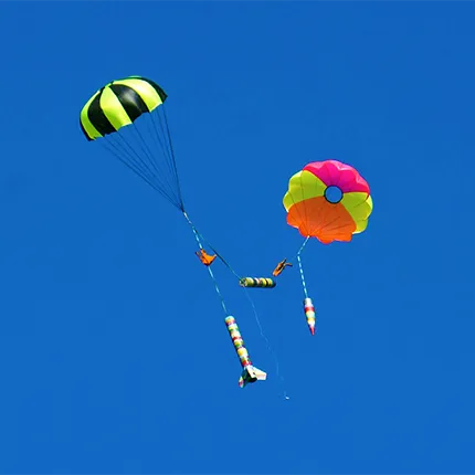 36" Compact Elliptical Parachute - 4.8lb at 20fps