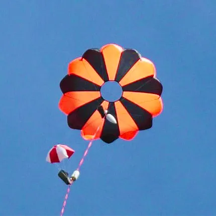 36" Compact Elliptical Parachute - 4.8lb at 20fps