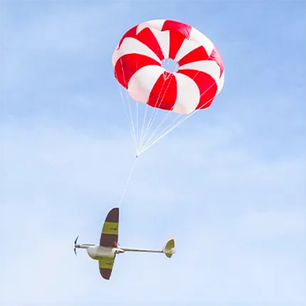 36" Compact Elliptical Parachute - 4.8lb at 20fps