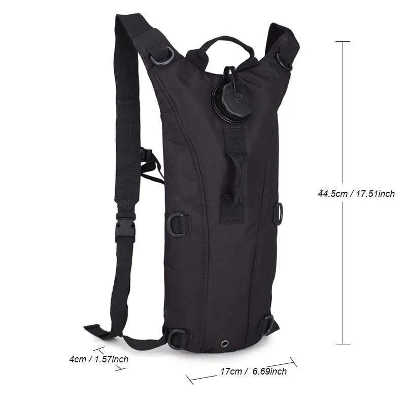 3L Molle Military Tactical Hydration Water Backpack
