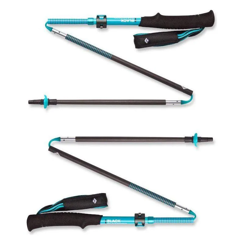 Black Diamond W Distance Carbon FLZ Trekking/Running Poles