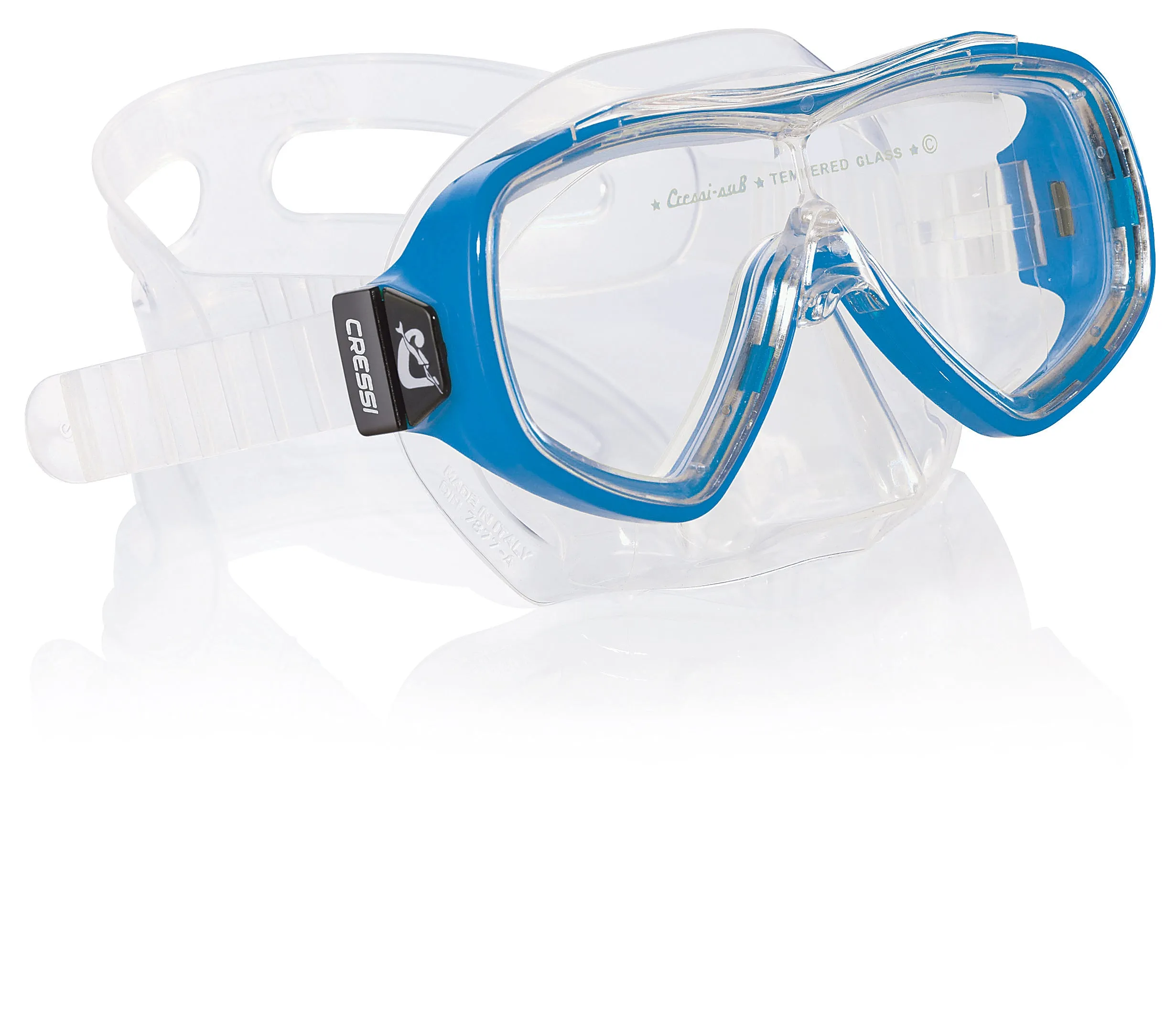 Cressi Clio Fins Mesh Gear Bag Ondina Mask & Top Youth Snorkel Set