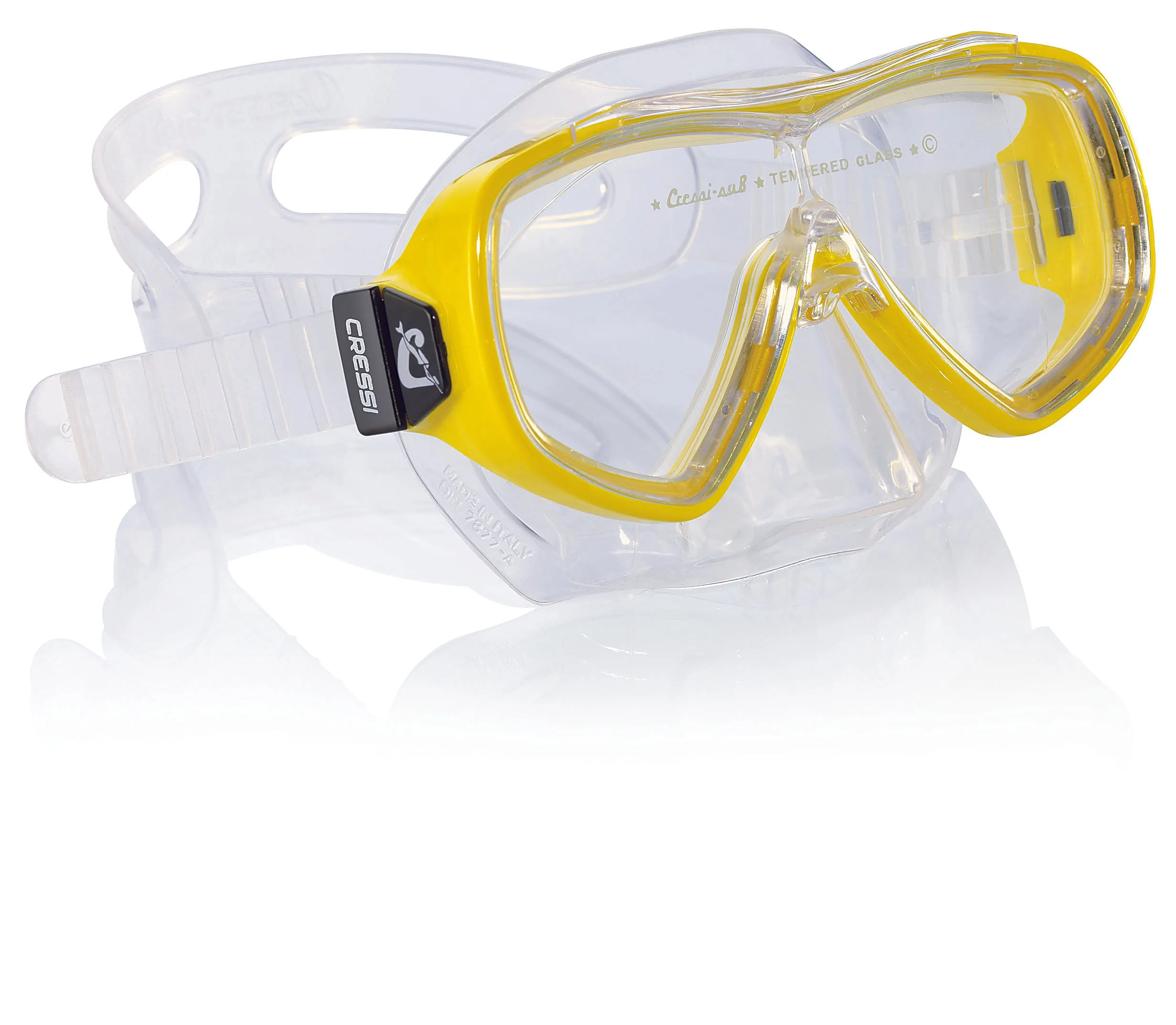 Cressi Clio Fins Mesh Gear Bag Ondina Mask & Top Youth Snorkel Set