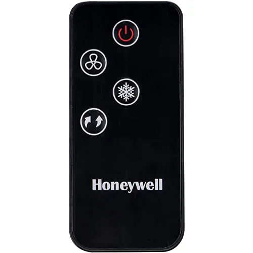 Honeywell 2.6 Gallon Indoor Portable Evaporative Air Cooler for Garage, Basement, Attic, 115V, for up to 120 Sq. Ft. with Remote, Quiet, Low Energy, Compact, White