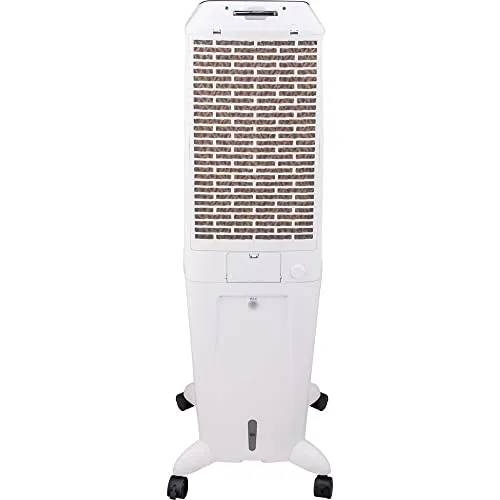 Honeywell 2.6 Gallon Indoor Portable Evaporative Air Cooler for Garage, Basement, Attic, 115V, for up to 120 Sq. Ft. with Remote, Quiet, Low Energy, Compact, White