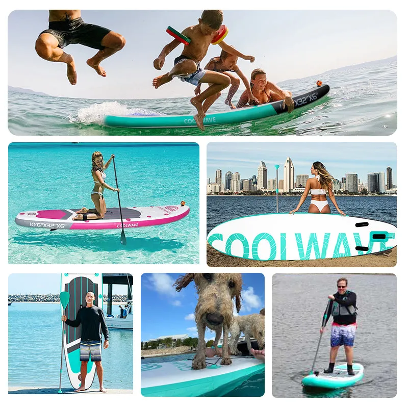 Inflatable Stand Up Paddle Board for Surfing Yoga Fishing