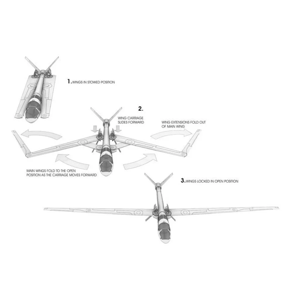 James Bond Q Glider Model - No Time To Die Edition - By Corgi