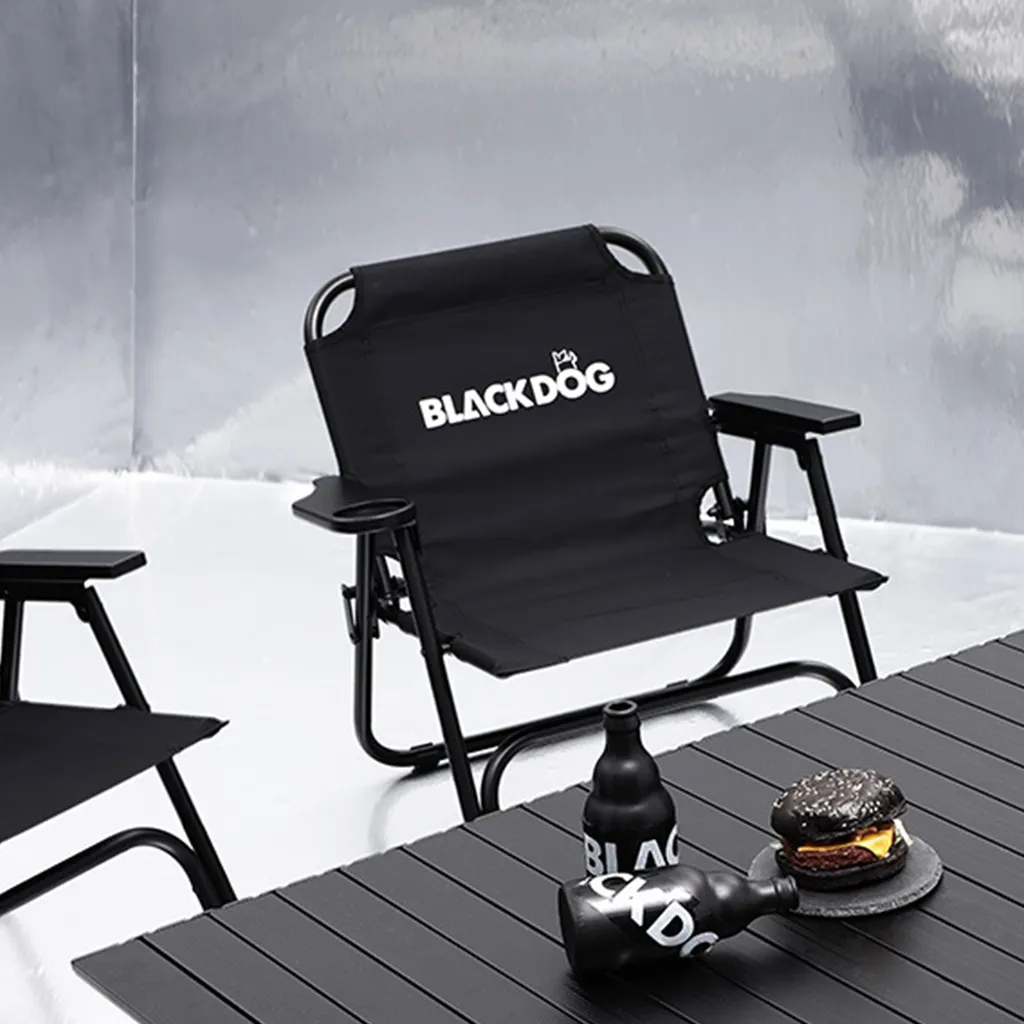 KURSI LIPAT CAMPING BLACKDOG BD-YZ007 GLAMPING FOLDING CHAIR