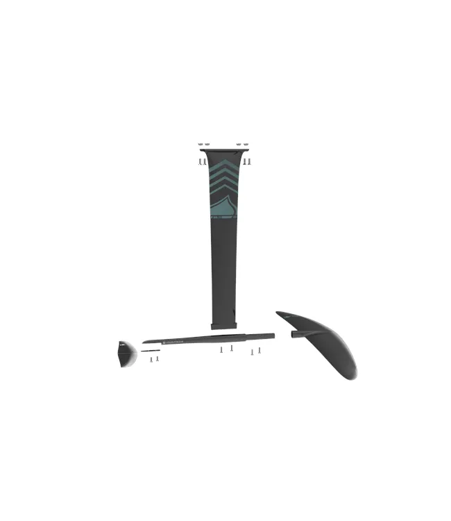 Liquid Force Carbon Glider 115 Wakefoil & Orb Board Complete