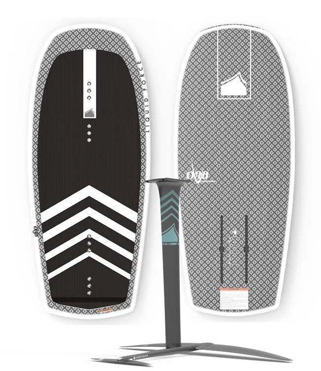 Liquid Force Carbon Glider 115 Wakefoil & Orb Board Complete