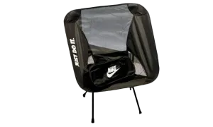 Nike Outdoor Camping Hiking Folding Moon Chair Hongkong Exclusive Black