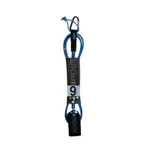 Pro-Lite 9' Freesurf Ankle Surfboard Leash - Clear Blue
