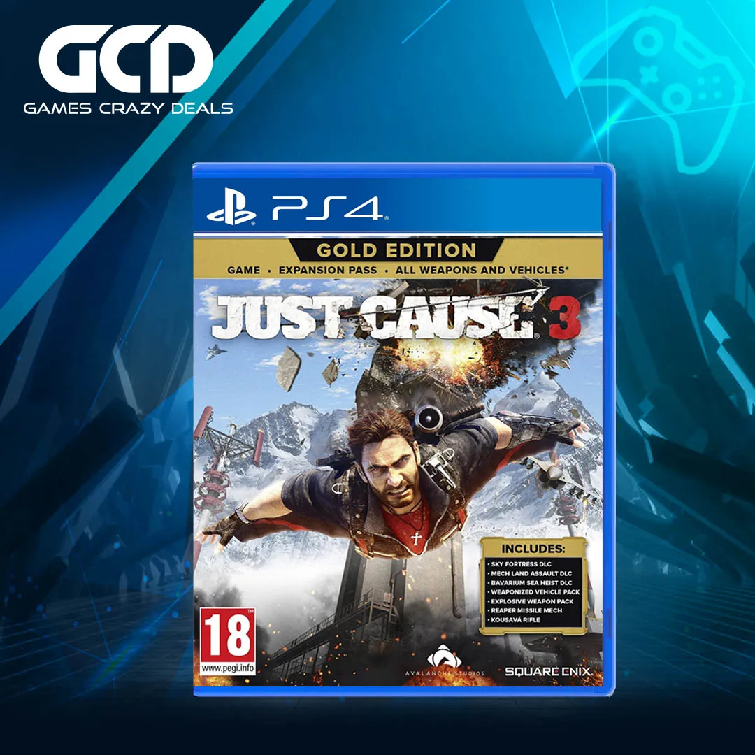 PS4 Just Cause 3 Gold Edition